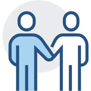 people holding hands